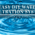 Save money by making your own simple DIY water filtration system and stand. The water filter system is perfect for all camping trips in Fifth Wheels, Travel Trailers, and campers.