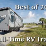 We discuss the highlights of our 2017 Full-Time RV Travel to include the best of the 10 states, 11 campgrounds, and 7 hotels we visited this year.
