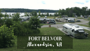Learn about the military campground at Fort Belvoir in Alexandria, VA.