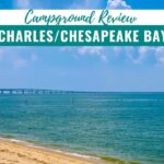 View of the Chesapeake Bay with the Chesapeake Bay Bridge Tunnel in the background.